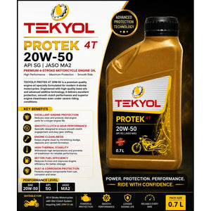 Tekyol 20w50 Engine Oil - ACE Agri Plex